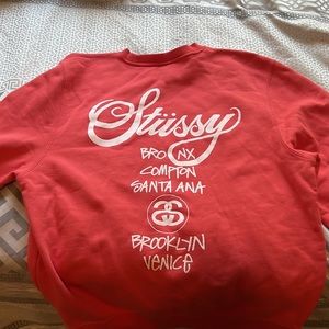 Stussy Peach Crewneck